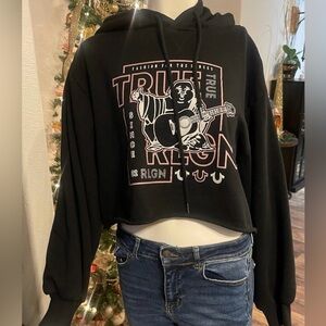 True Religion Black Label Hoodie